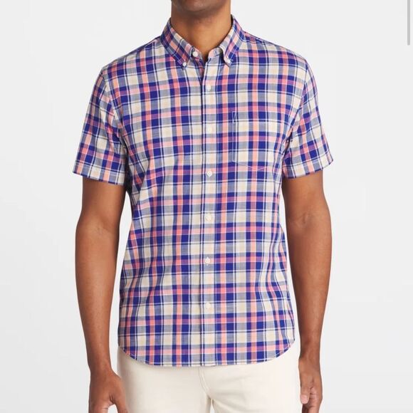 HAWKER RYE
Toby Short Sleeve Summerweight Slub Coral XL TA Stitch Fix Nwt - Picture 1 of 8